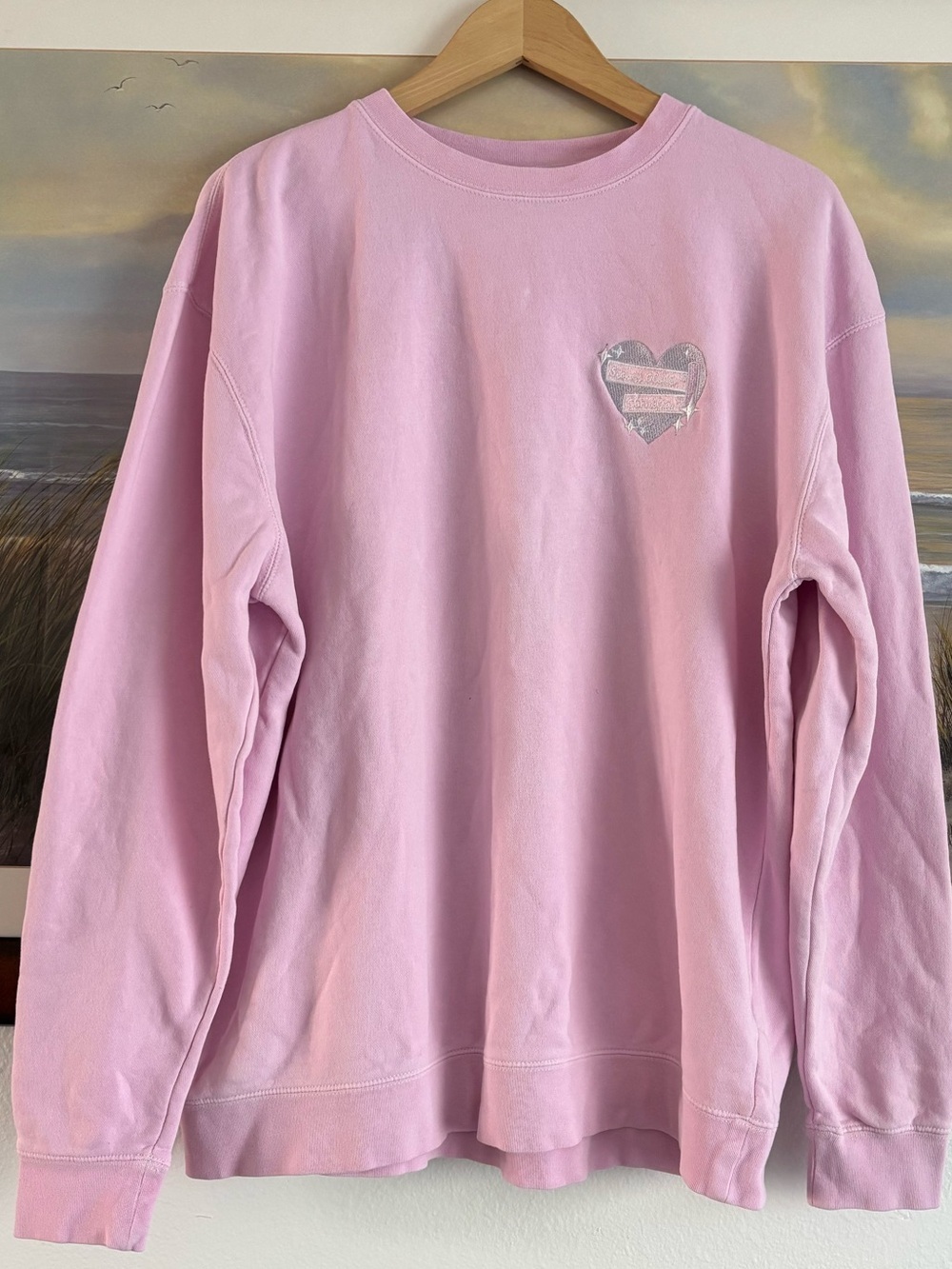 Rare Stoney Clover Lane x Taylor Swift Pink Sweatshirt L/XL